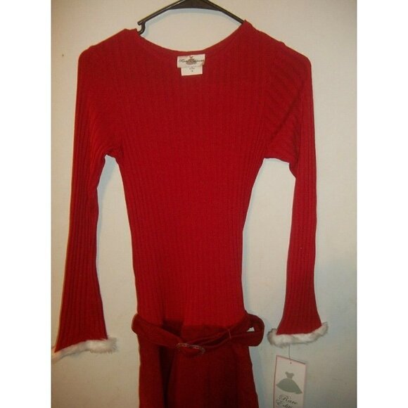 RARE EDITIONS CHRISTMAS HOLIDAY Girls Size 16 Dress -NEW W TAGS! SRV $50 - Picture 5 of 5